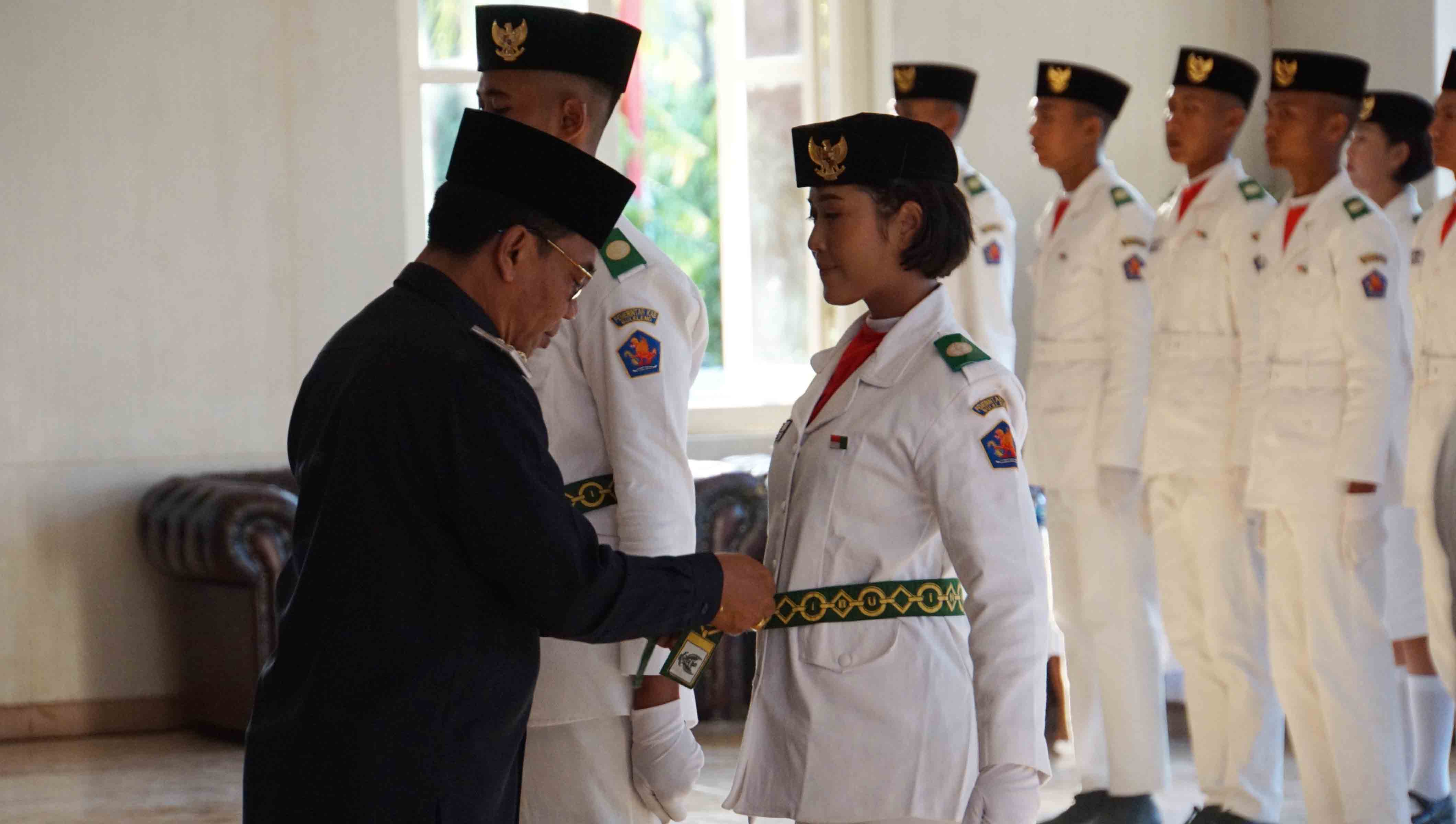 PJ Bupati Buleleng Kukuhkan 73 Anggota Paskibraka 2023