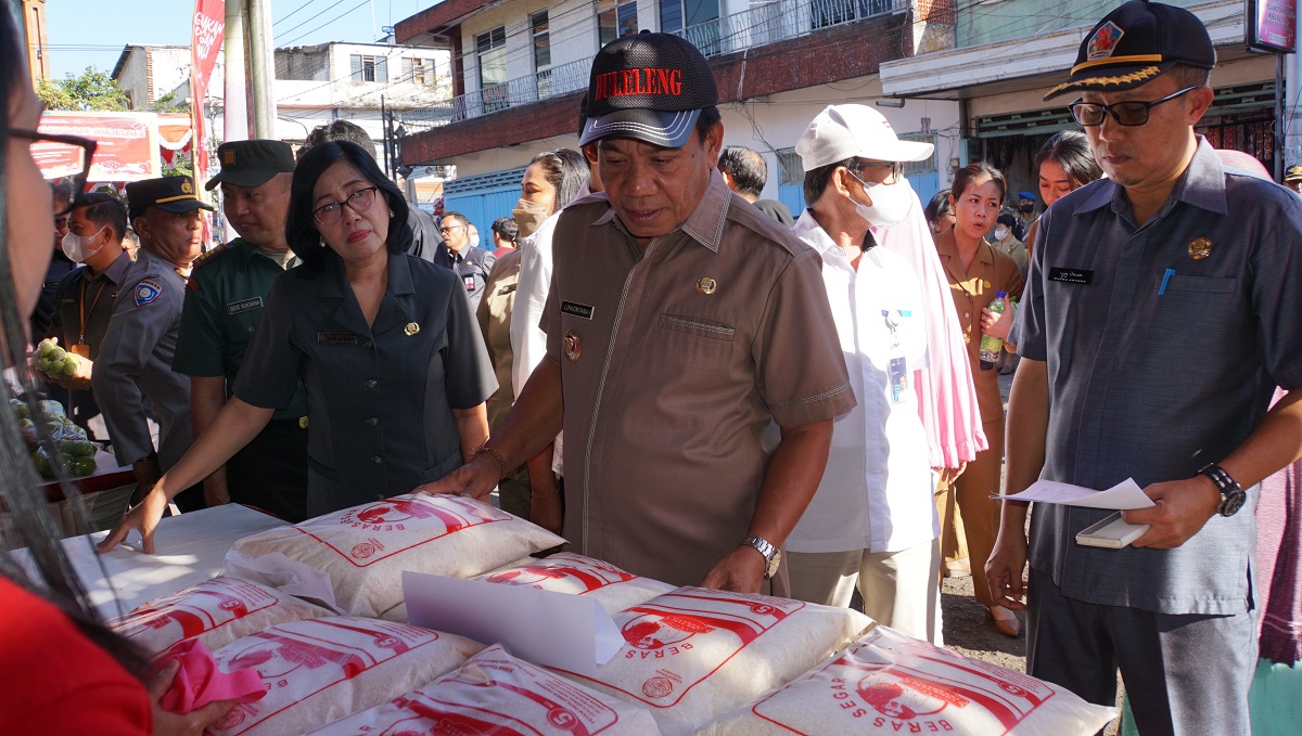 PJ Bupati Buleleng Nyatakan Harga Pangan Pokok di Buleleng Cukup Stabil