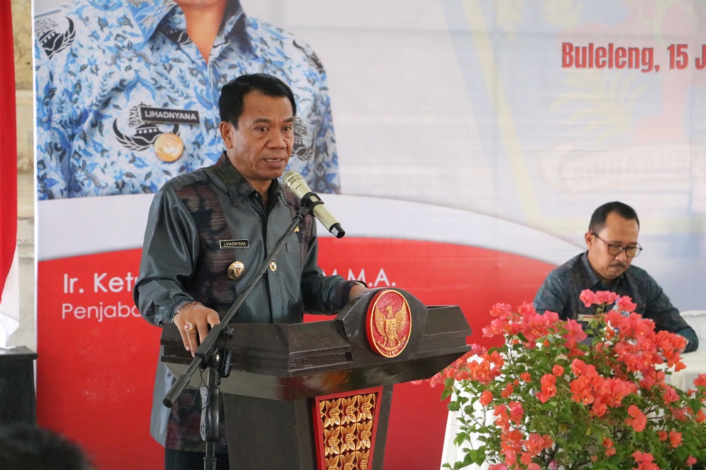 Pj Bupati Lihadnyana Tegaskan Mutasi Pejabat Murni dari Kinerja
